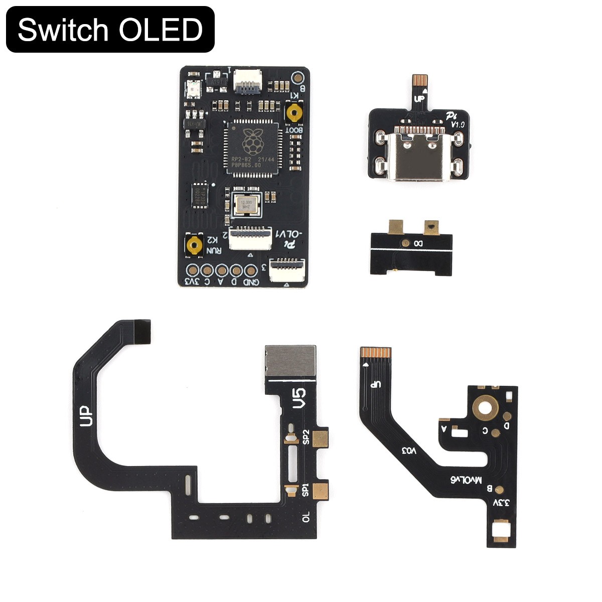RP2040 Game Console Cable Chip for Nintendo Switch NS / Lite / OLED Replacement.