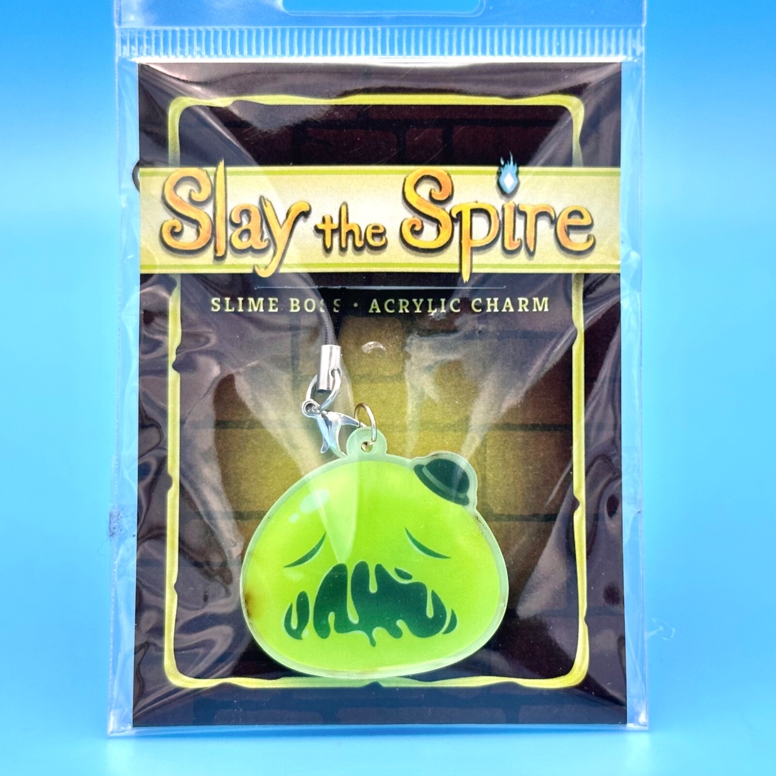 Slay the Spire Slime Boss Acrylic Keychain Charm Official Merchandise