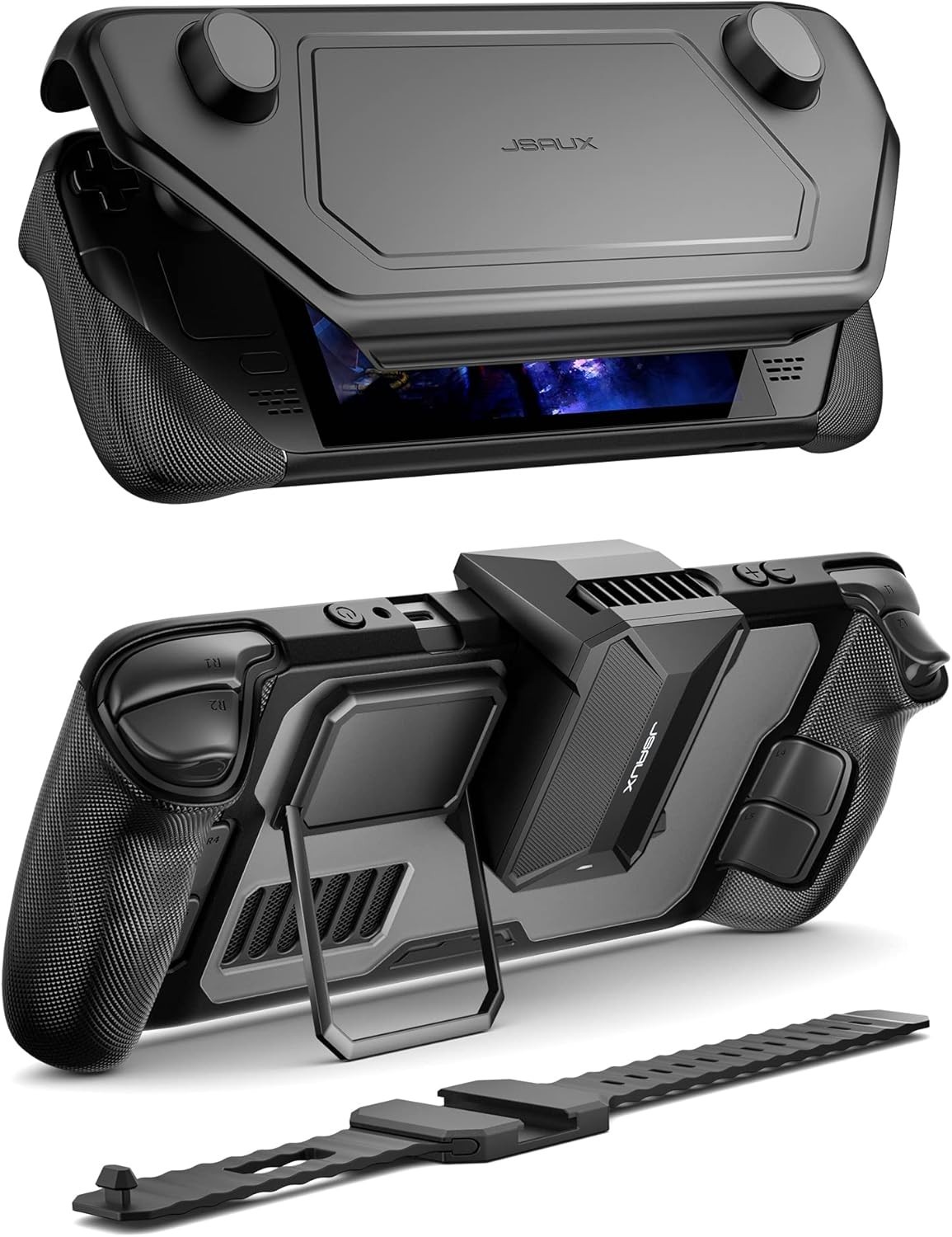 Steam Deck ModCase Protective Modular Set with Cooling Fan and Accessories