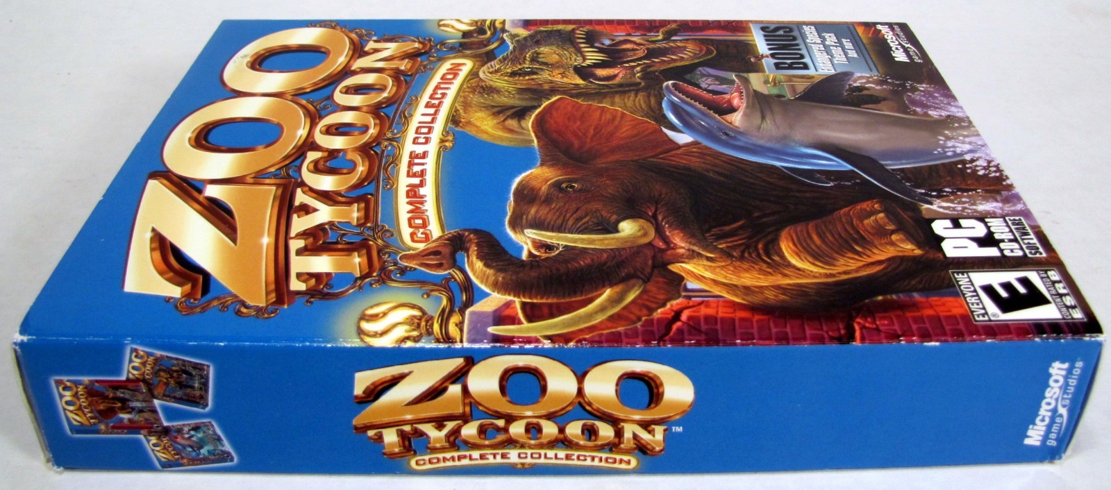 Zoo Tycoon: Complete Collection (PC, 2003) Complete In Big Box 2 Discs & Manual