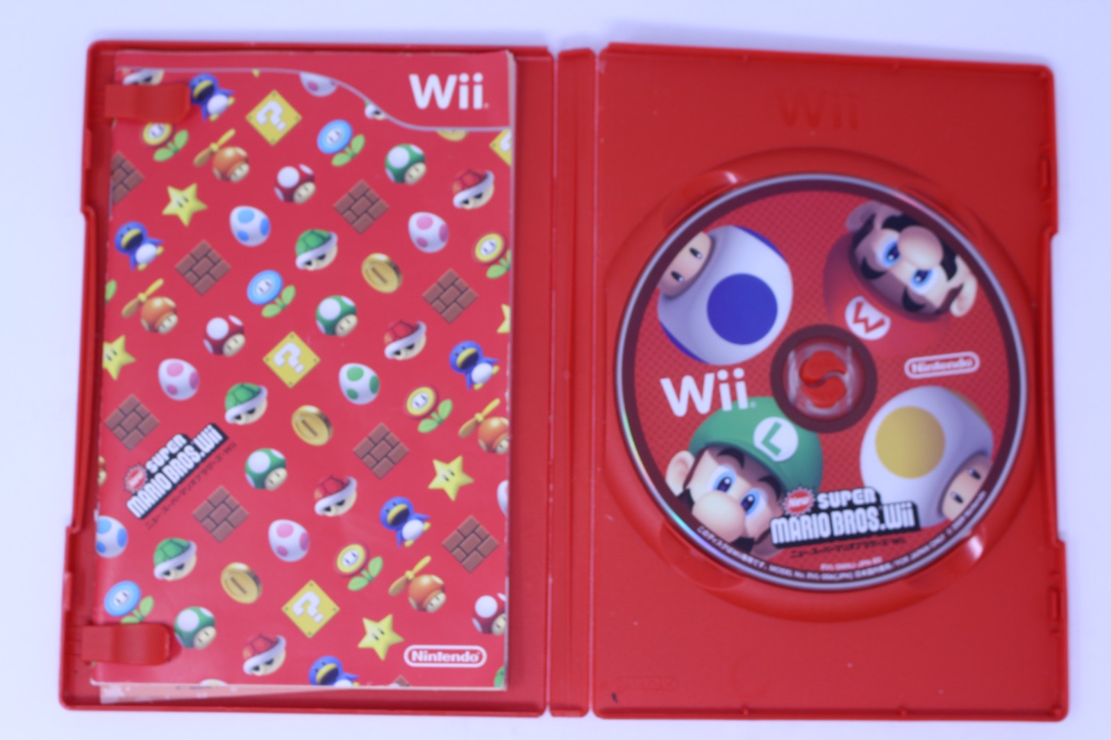 New Super Mario Bros. Wii (Japan) Wii (Region Locked) JPN