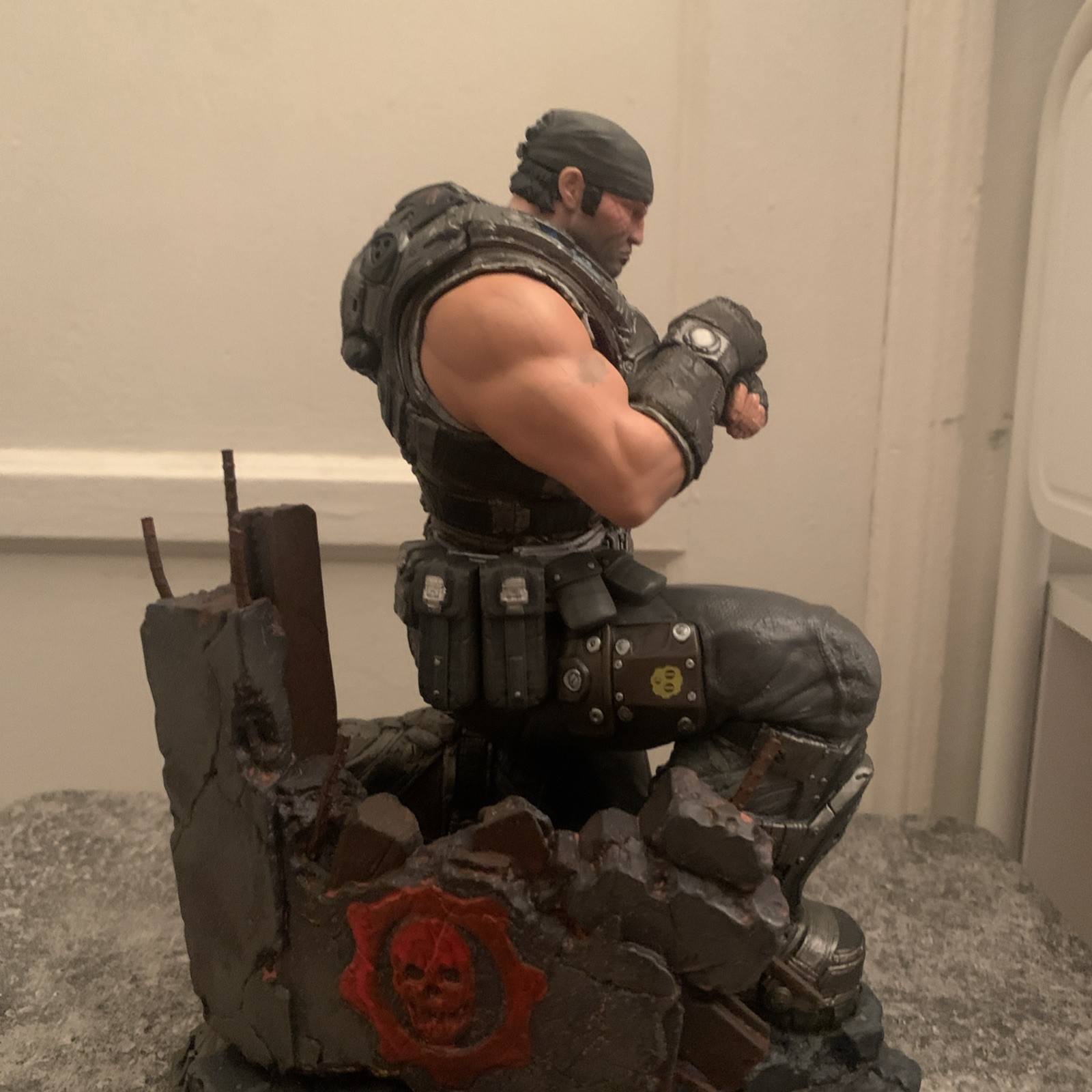 Gears of War 3 Marcus Fenix Collectors Figure Limited Edition Statue Epic Games