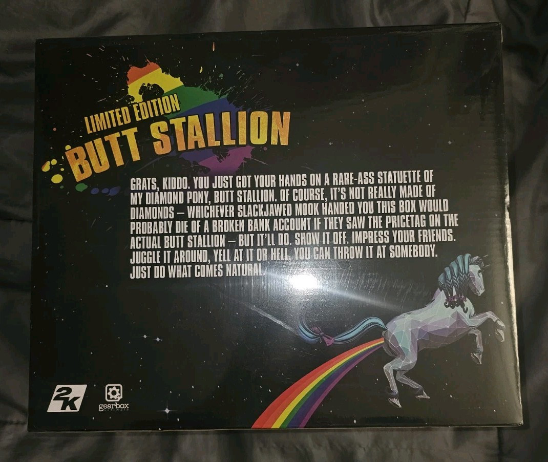 Limited Edition Borderlands Diamond Butt Stallion Statue The Handsome Collection