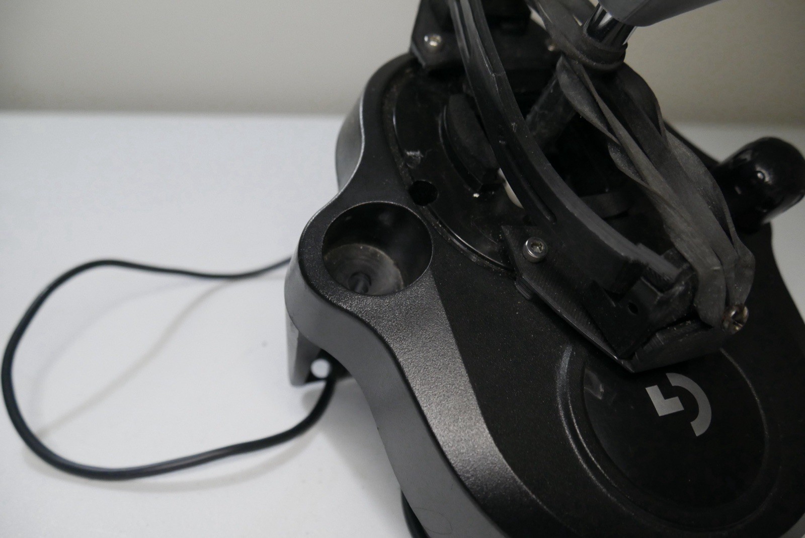 HEAVILY MODDED Logitech G29 Wheel Pedals w/ 2 Gear Shifters PS5 PS4 PC Tested
