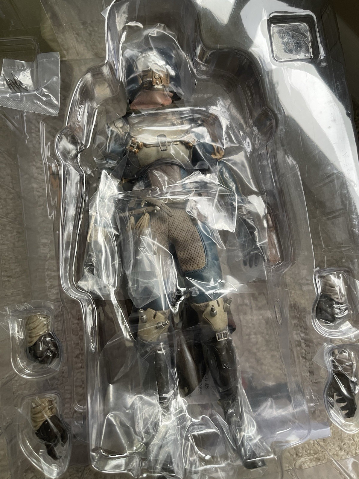 Destiny Hunter Collectible Action Figure Boxed w/ Accessories Weapons Alt Hands