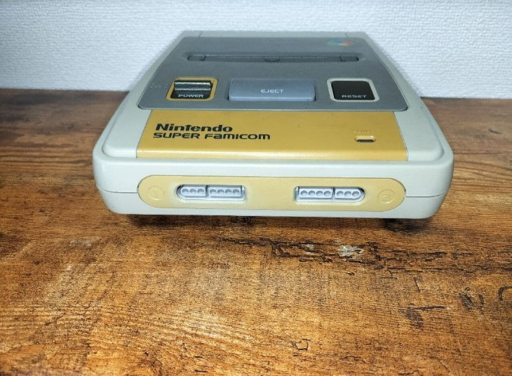 Nintendo Super Famicom Console Set 2 Controllers Mario World Collection Tested