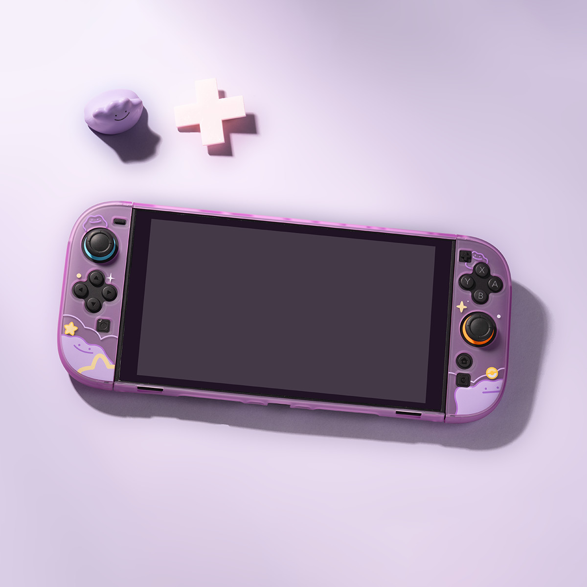 Protective Case for Nintendo Switch 2-2025 , Hard Shell Slim Cover Skin Purple