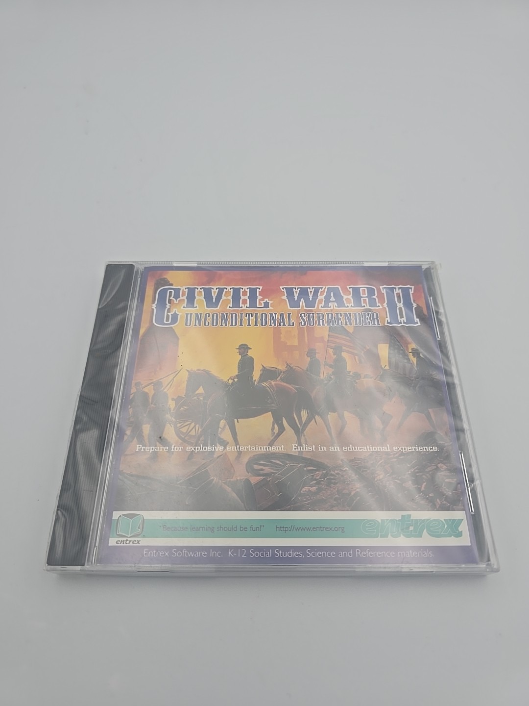 Civil War II Unconditional Surrender CD-Rom Battles Personalities Events New