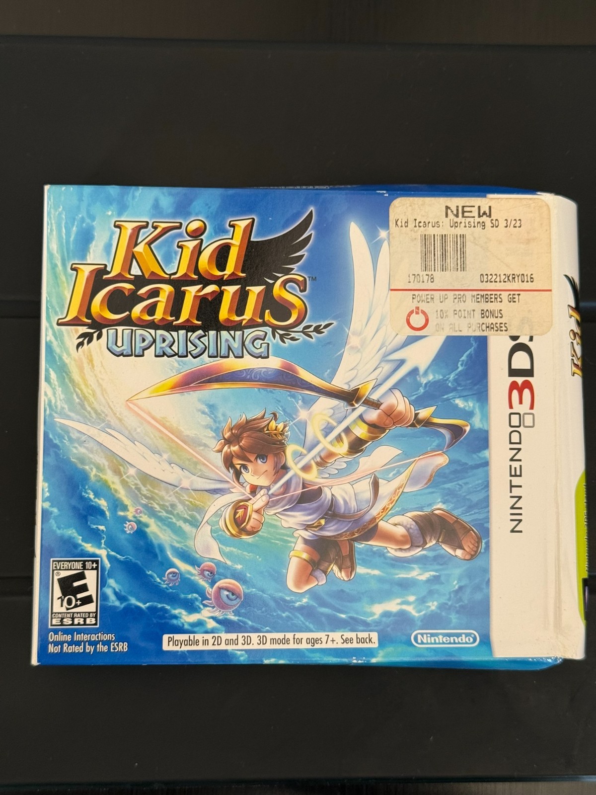 Kid Icarus: Uprising (Nintendo 3DS) – Complete with Case & Original Stand