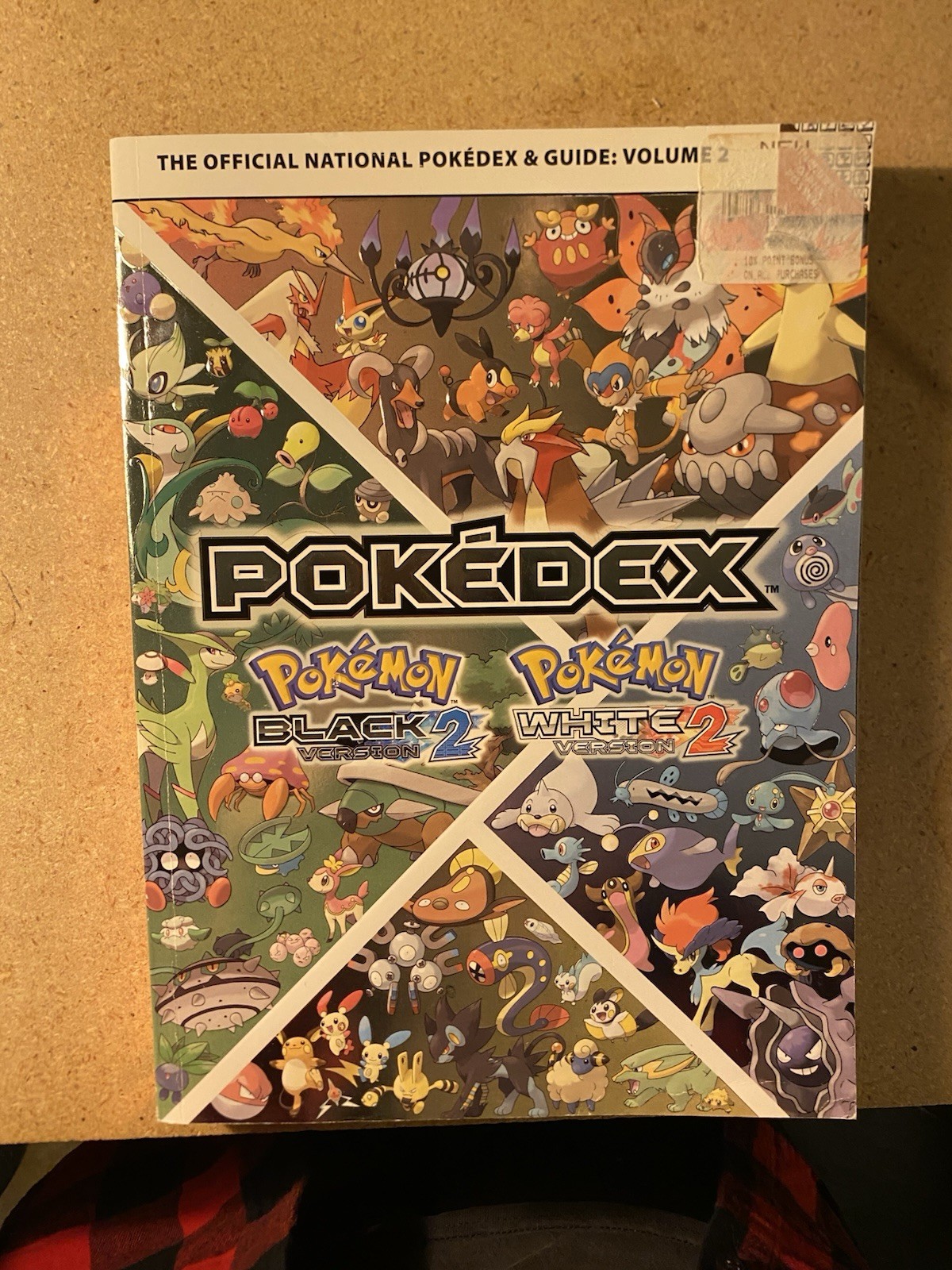 Pokemon Black White 2 Pokedex Guide Book Volume 2 Complete With Poster
