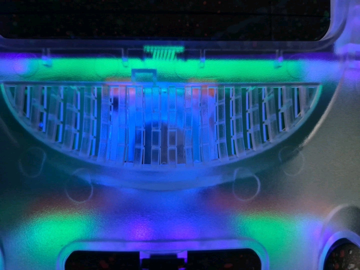 Custom N64 Translucent Shell W/ UV LEDs, Fan, Wireless Controller/ HDMI Adapters