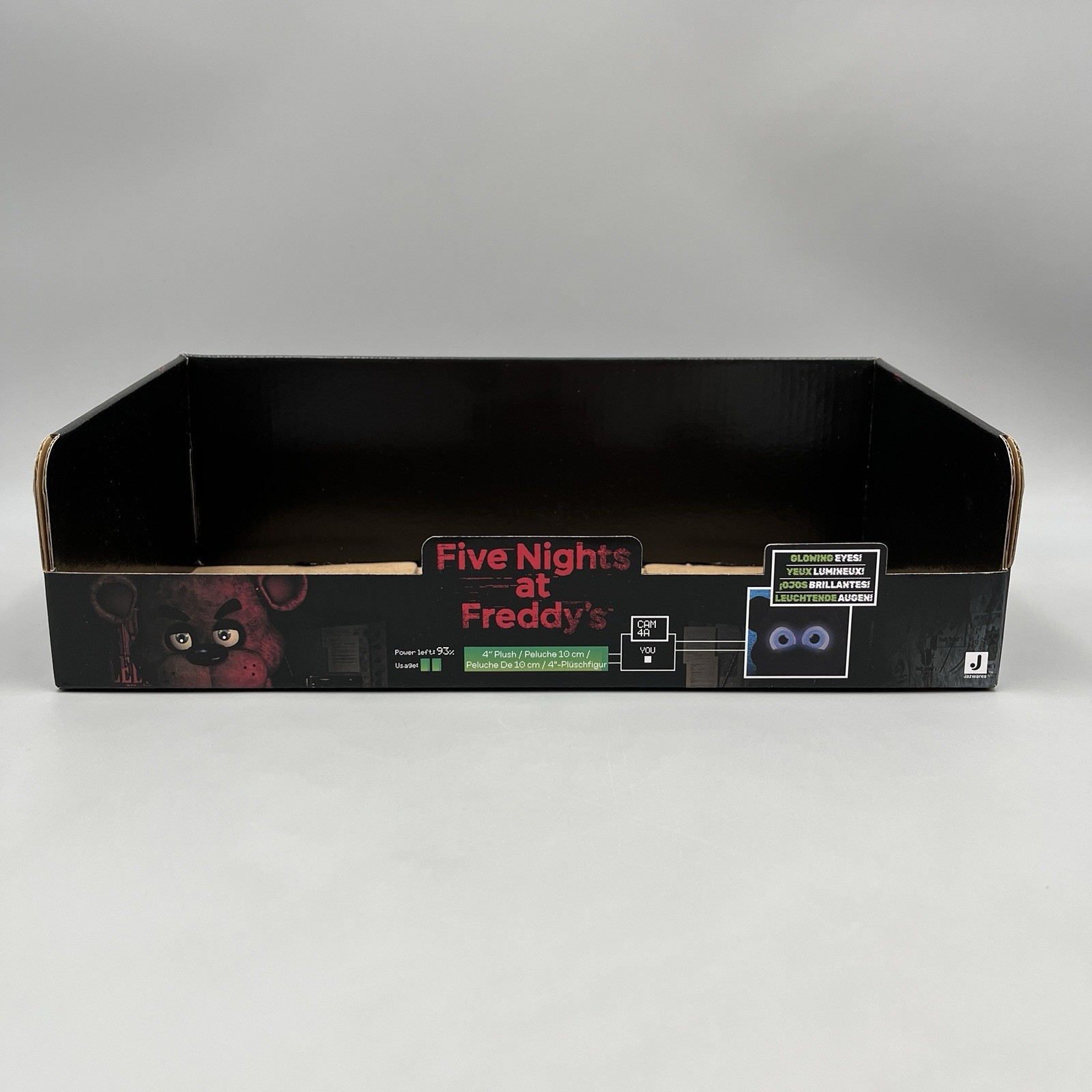 Five Nights at Freddy’s FNAF Jazwares Mini Glow Eyes 4” Plush Display BOX ONLY