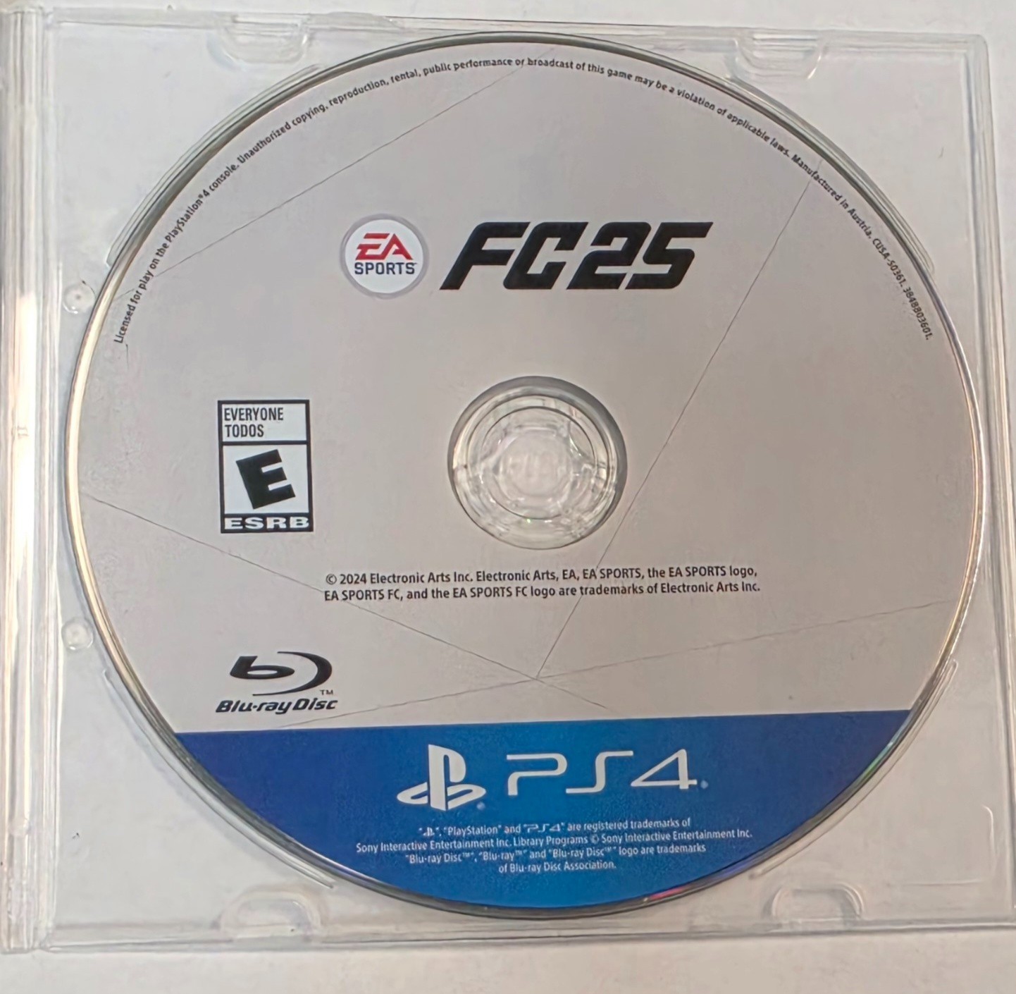 EA Sports FC 25 (Sony PlayStation 4, 2024)