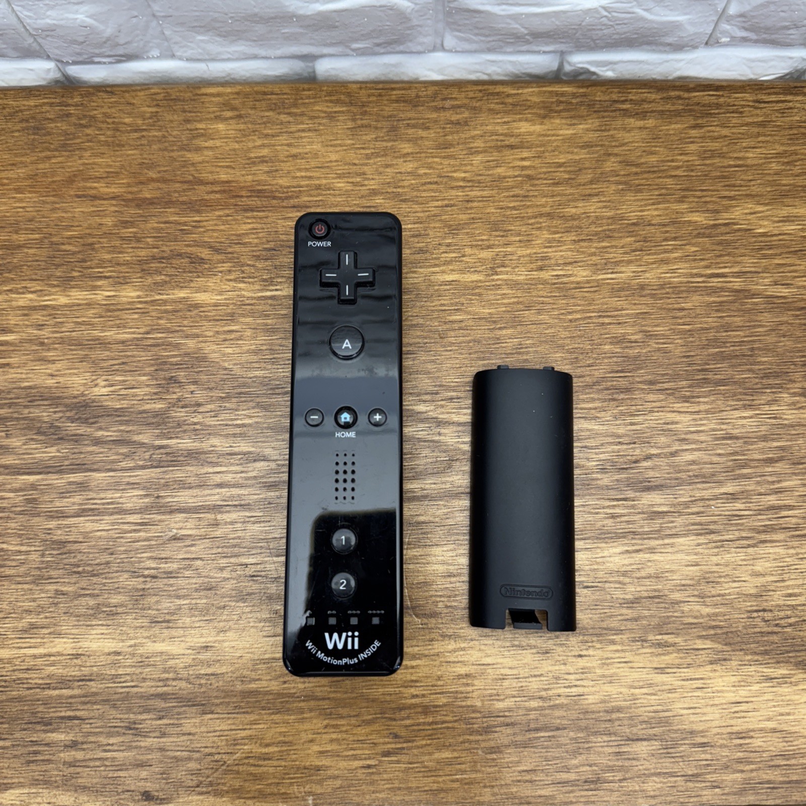 Nintendo Wii / Wii U Remote Controller MotionPlus RVL-036 OEM Tested Black