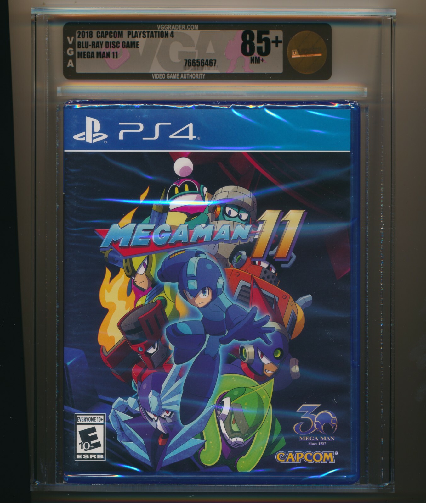 Mega Man 11 (Sony PlayStation 4, 2018) ps4 GOLD VGA 85+ NM+