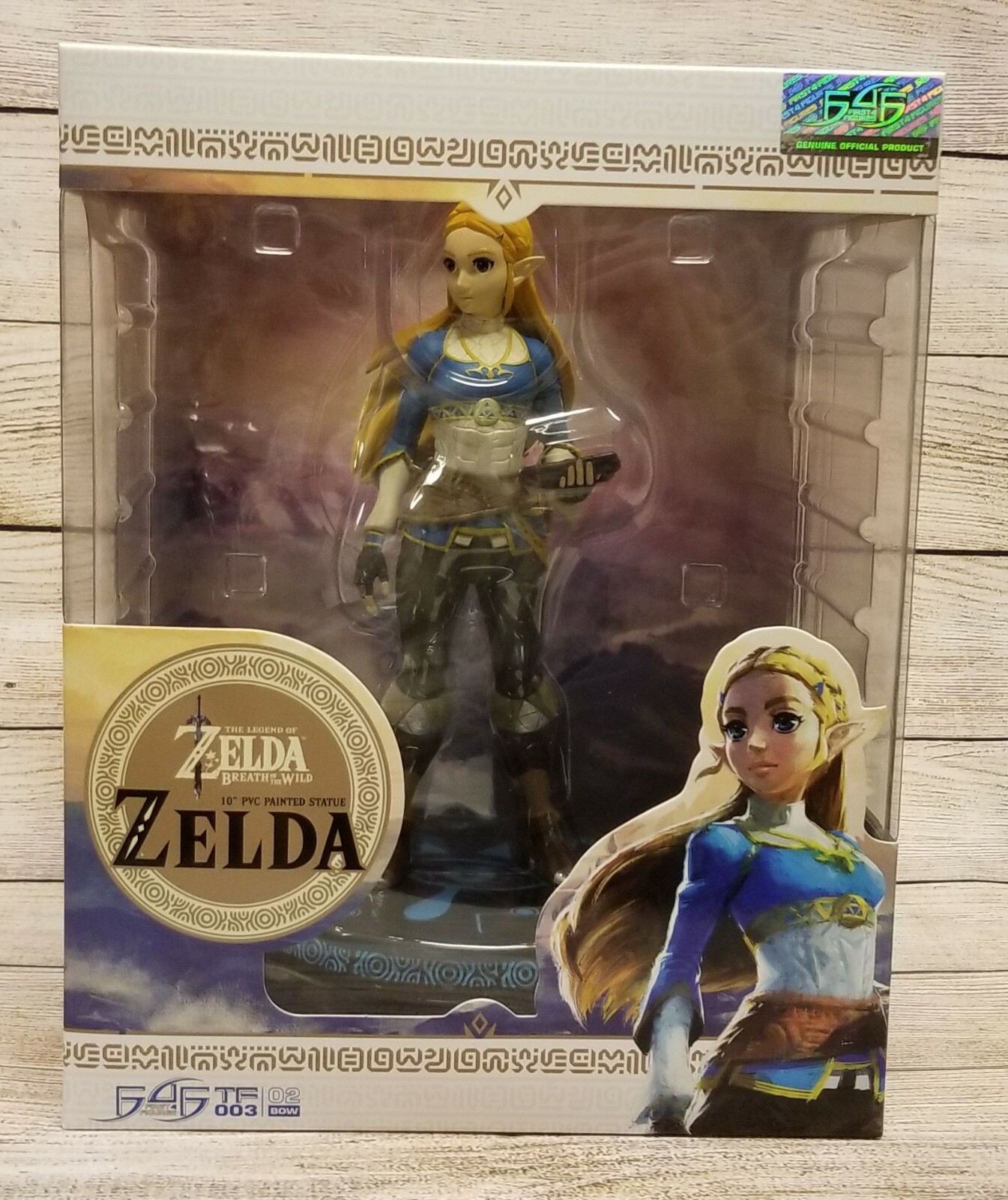 First4Figures Zelda 10″ Breath of the Wild PVC Statue Regular Ed. MIB