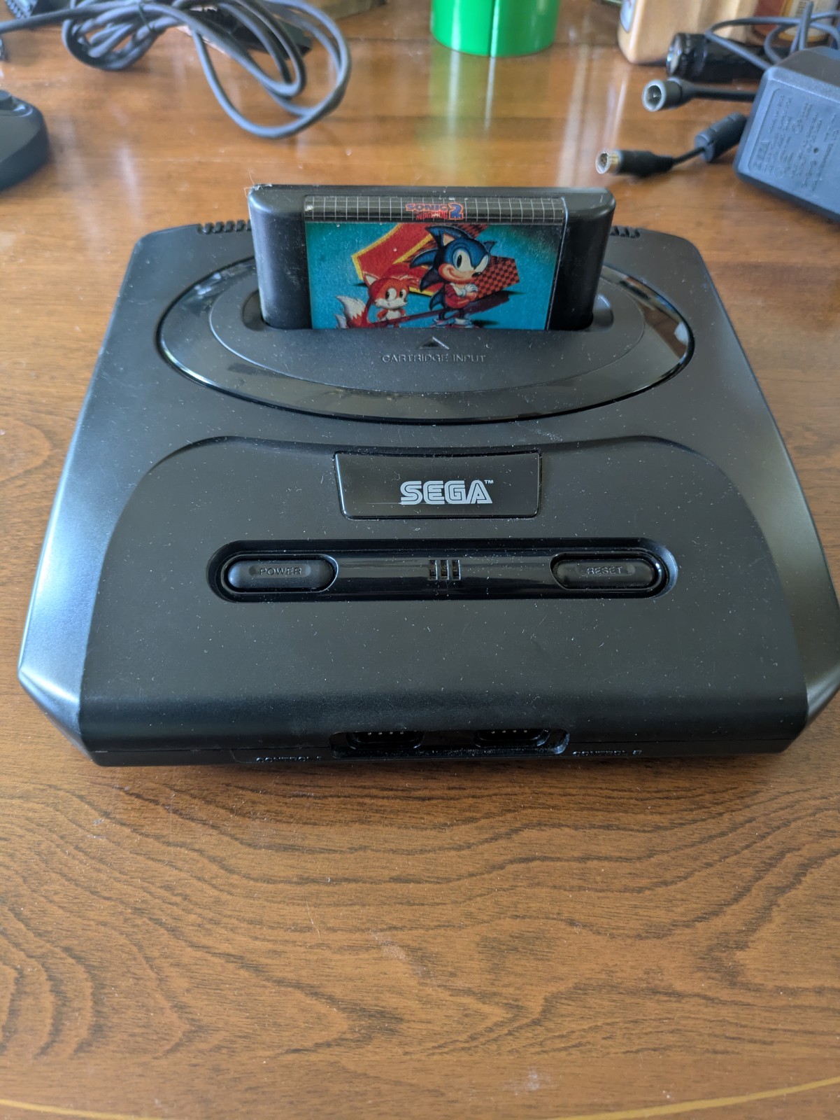 Sega Genesis Model 2 System Console Power & RF Model MK-1631 Untested Powers On