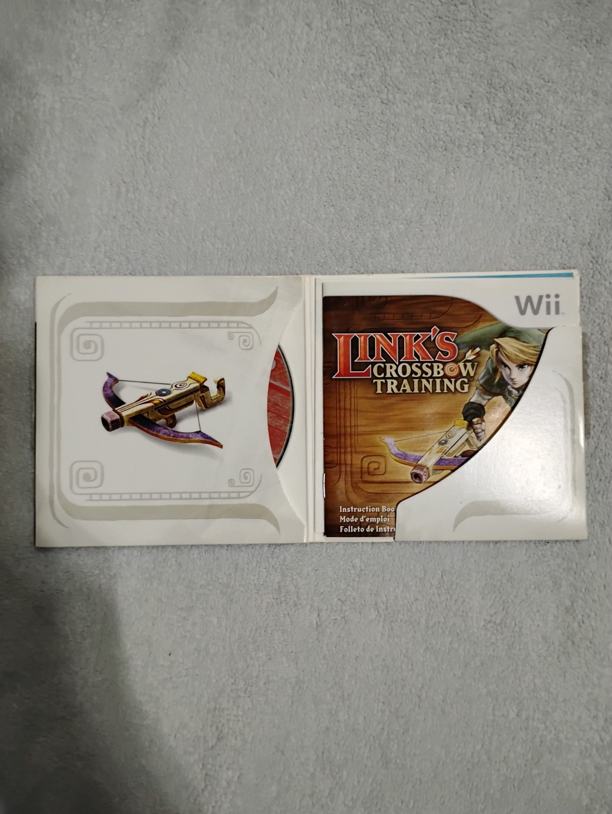 Link’s Crossbow Training Cib w disc & case