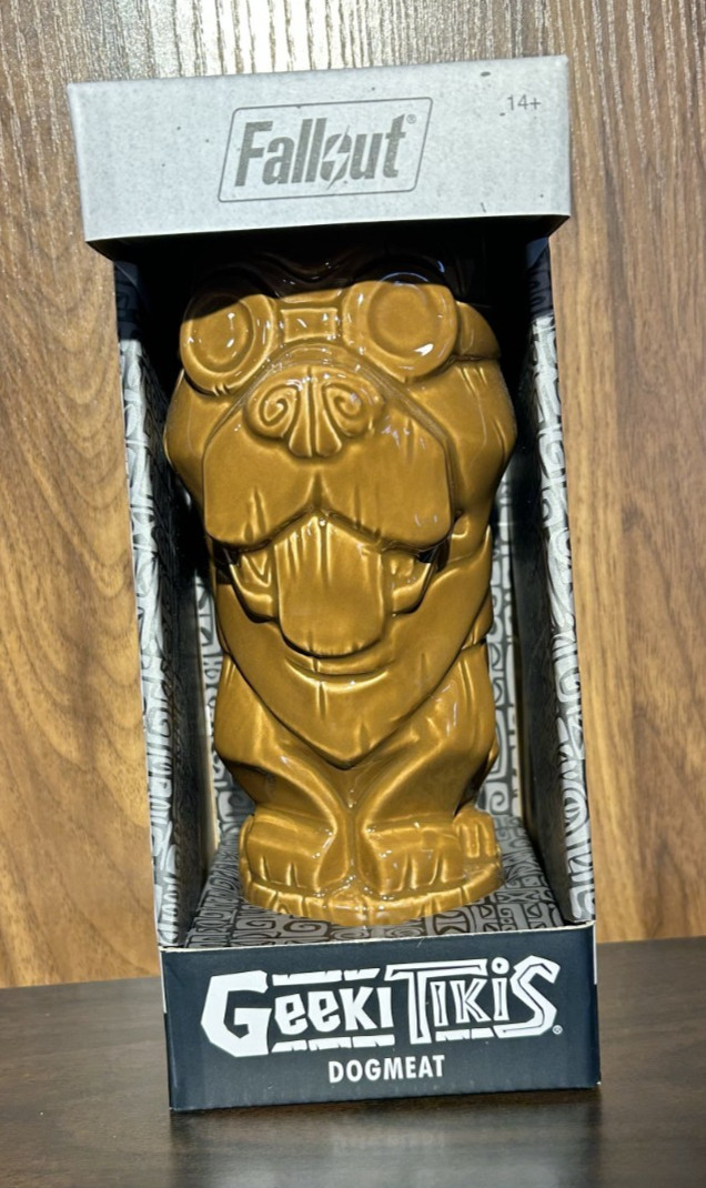 Fallout Dogmeat Geeki Tikis Ceramic Mug – Bethesda Loot Crate Exclusive – New