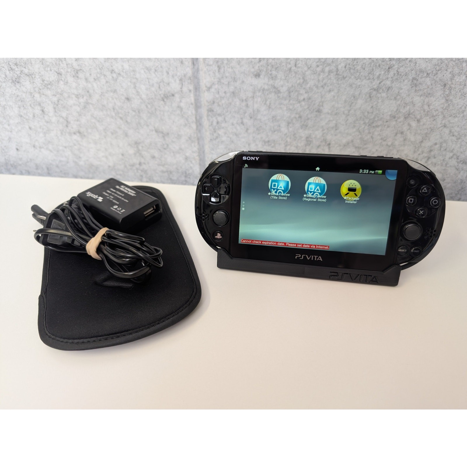 Sony PlayStation PS Vita TEST KIT (Expired Certificate) + Accessories – AS-IS