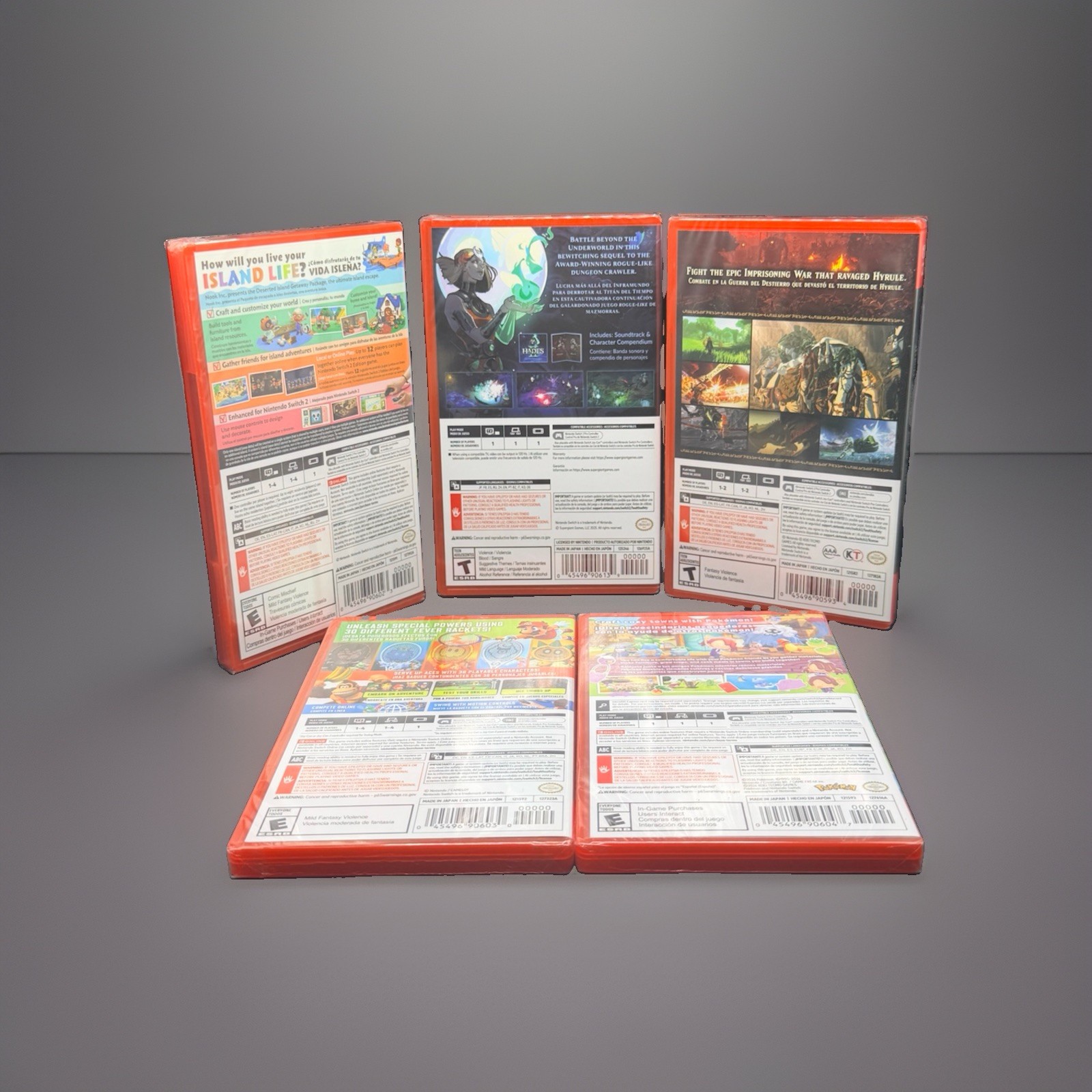 Pokémon Pokopia Hades 2 Mario Animal Hyrule Nintendo Switch 2 | Game Lot New