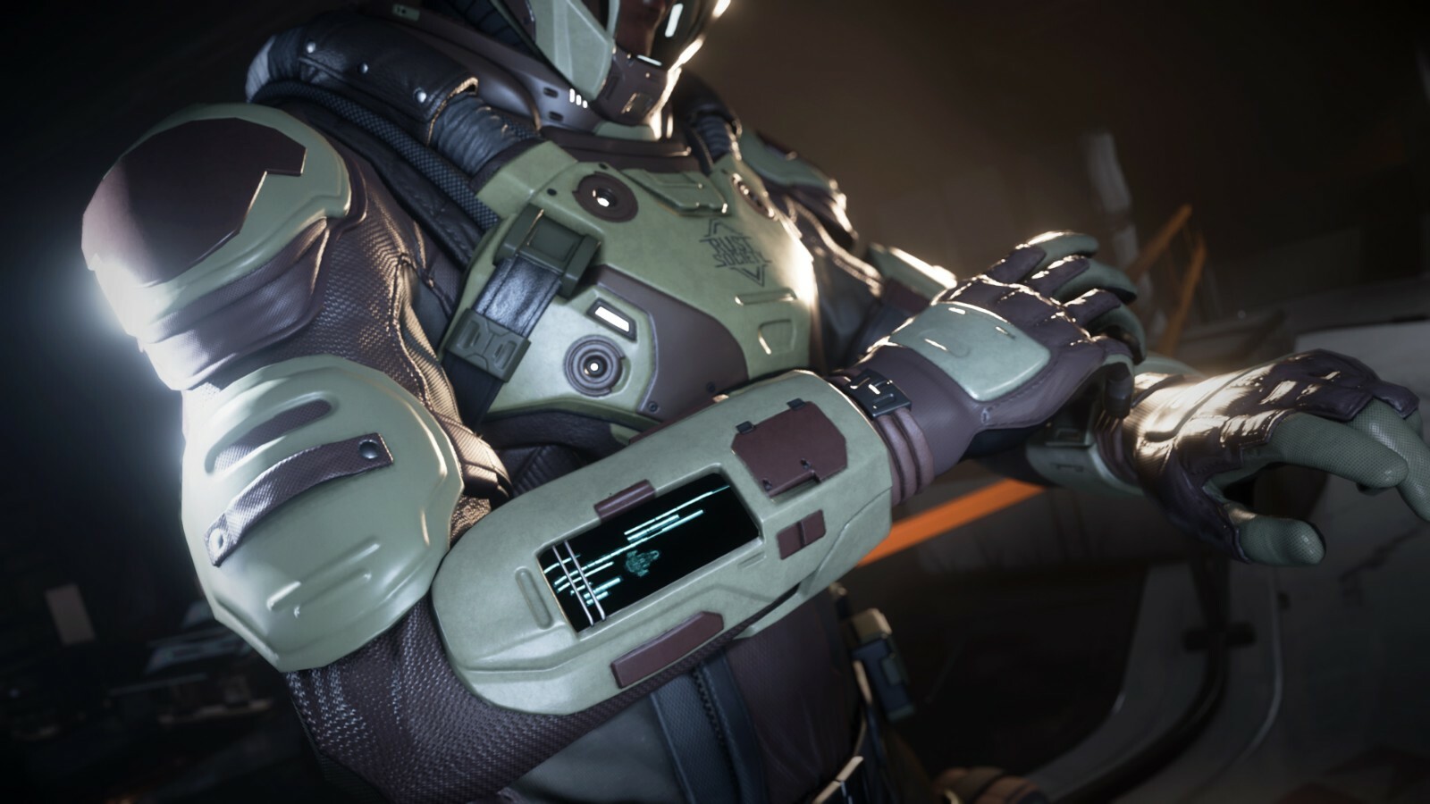 Star Citizen – RSI VENTURE RUST SOCIETY ARMOR SUIT – Complete Set + Pieces
