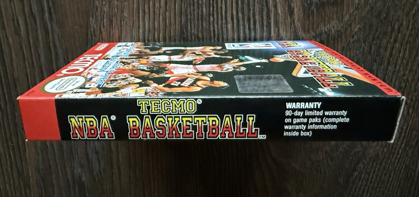 Tecmo NBA Basketball Complete in Box CIB w/Inserts! (Nintendo, NES 1992)🔥