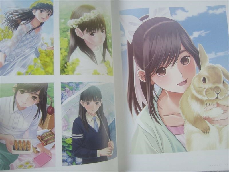 LOVEPLUS Love Plus Art Set Select Box MANAKA Illustration Book Konami Japan Ltd