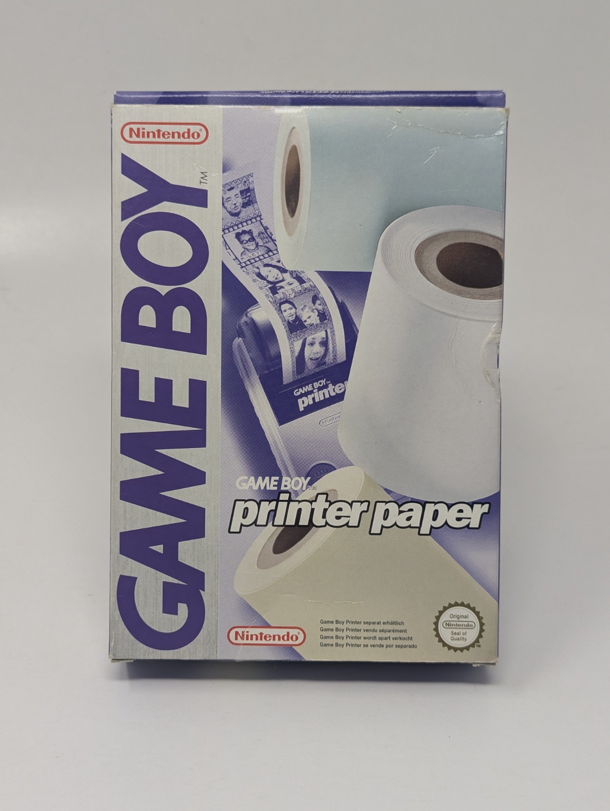 Nintendo Game Boy Printer Paper 3 Rolls – CIB Complete Sealed Rolls
