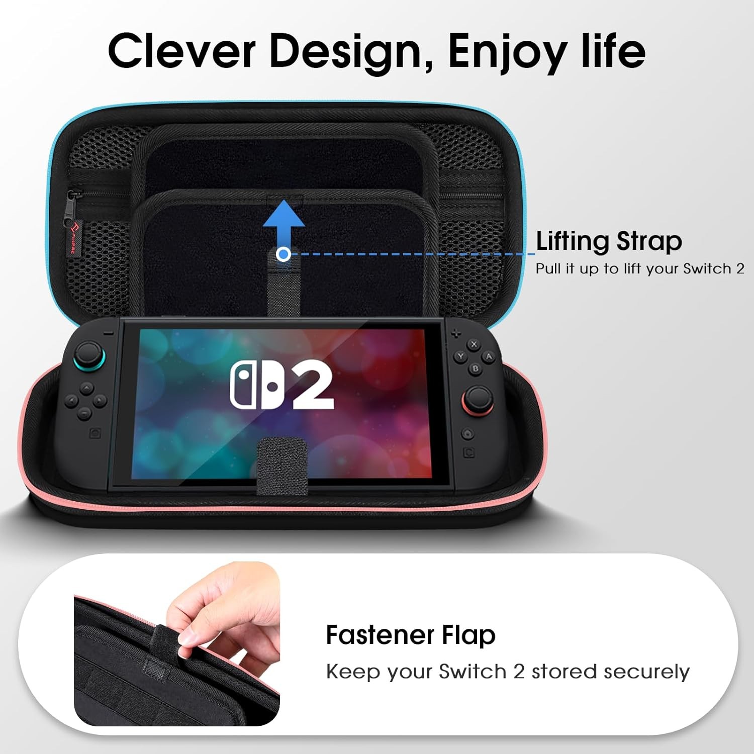 Shockproof Case for Nintendo Switch 2 (2025) Hard Shell Cover Carrying Cover
