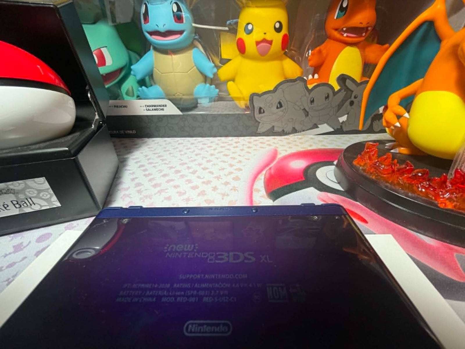 Nintendo 3DS XL Galaxy Edition Handheld System – Purple Used Very Nice Shape