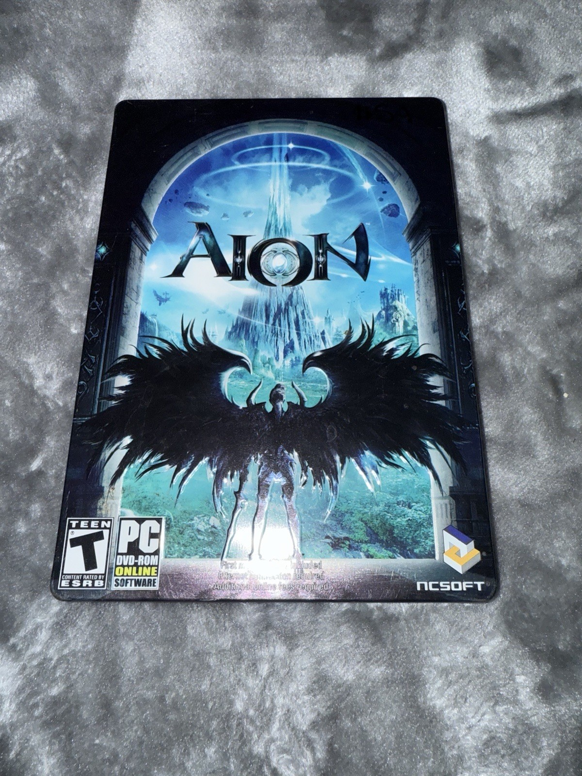 Aion (PC DVD-Rom, 2009, 2-Discs) Steelbook Edition Complete w/Game manual CIB
