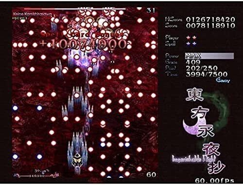 Touhou Project Touhou Eiyasyou Imperishable Night Doujin PC Game from Japan
