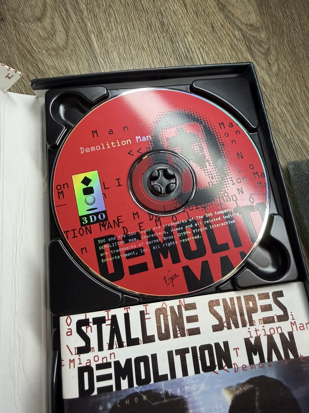 Panasonic 3DO – Stallone Snipes Demolition Man – CIB Complete In Box