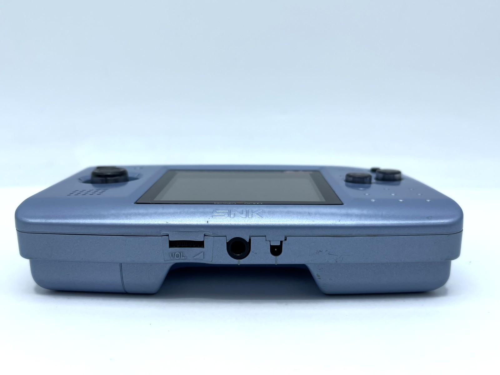 Neo Geo Pocket Color Console Platinum Blue SNK Tested Good condition