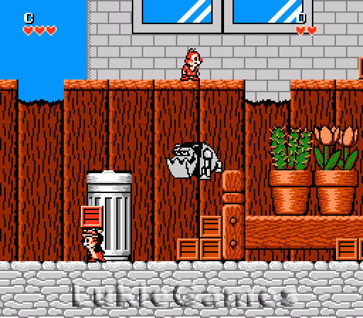 Disney’s Chip ‘n Dale Rescue Rangers NES Nintendo Game