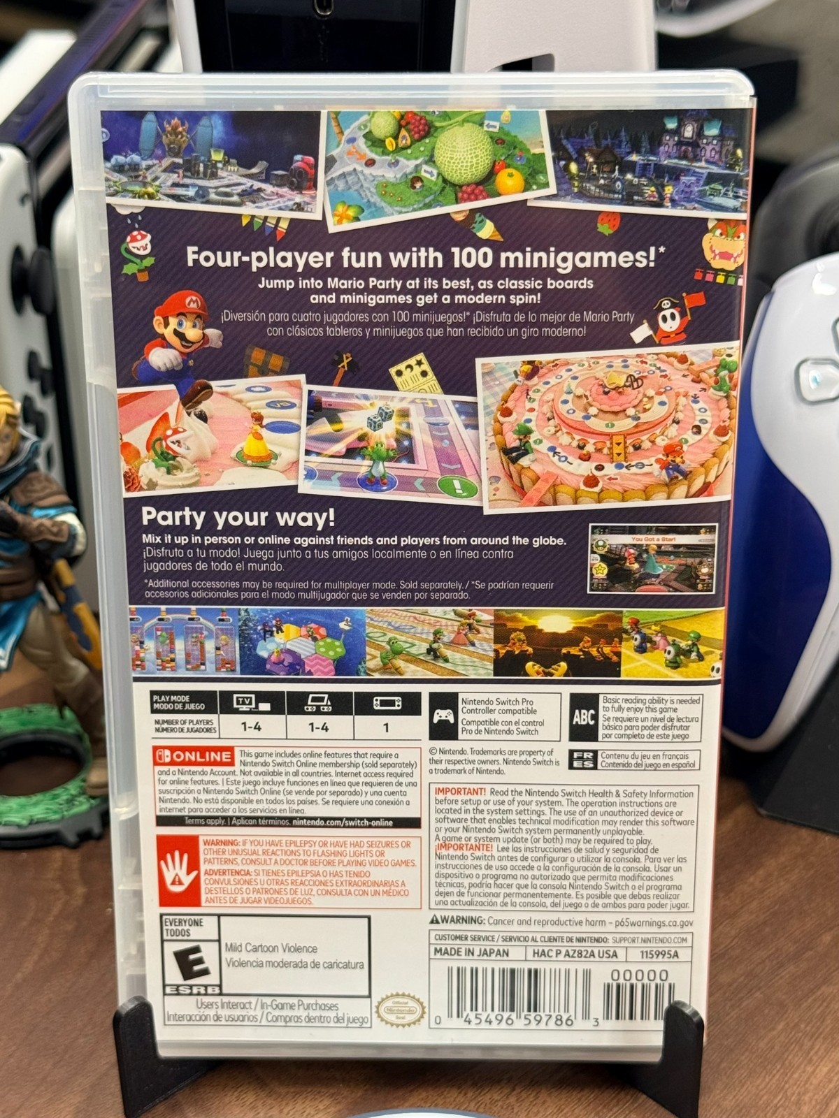 Mario Party Superstars – Nintendo Switch – Switch – Cleaned & Tested – FAST SHIP
