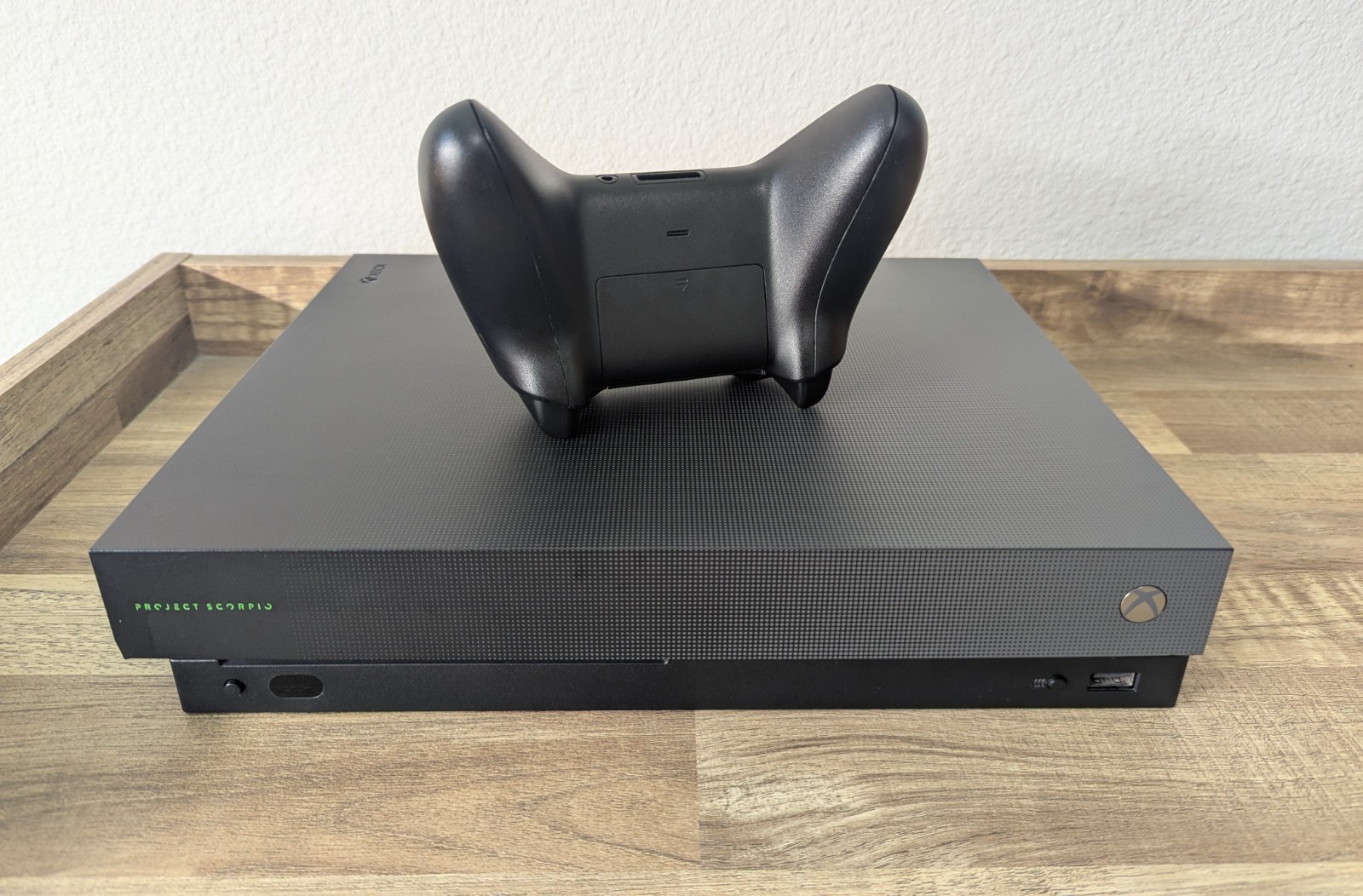 Microsoft Xbox One X Project Scorpio Edition 1TB W/ Controller & Wires