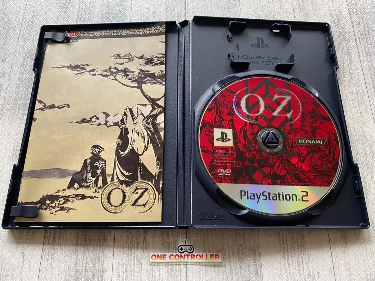SONY PS 1 & 2 Metal Gear Solid 1 & 2 & 3 & Oz First Edition set from Japan