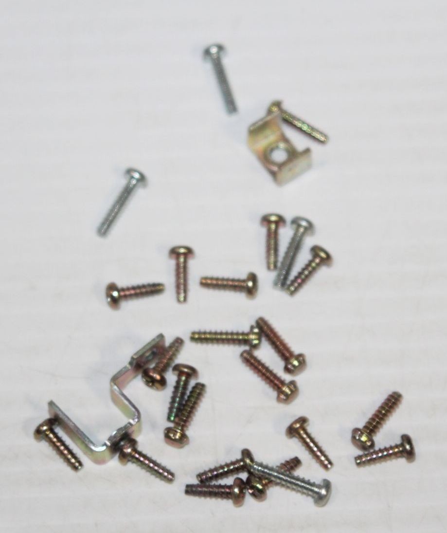Genuine OEM Lot of Original Screws Bolts Hardware – Super Nintendo Console Part