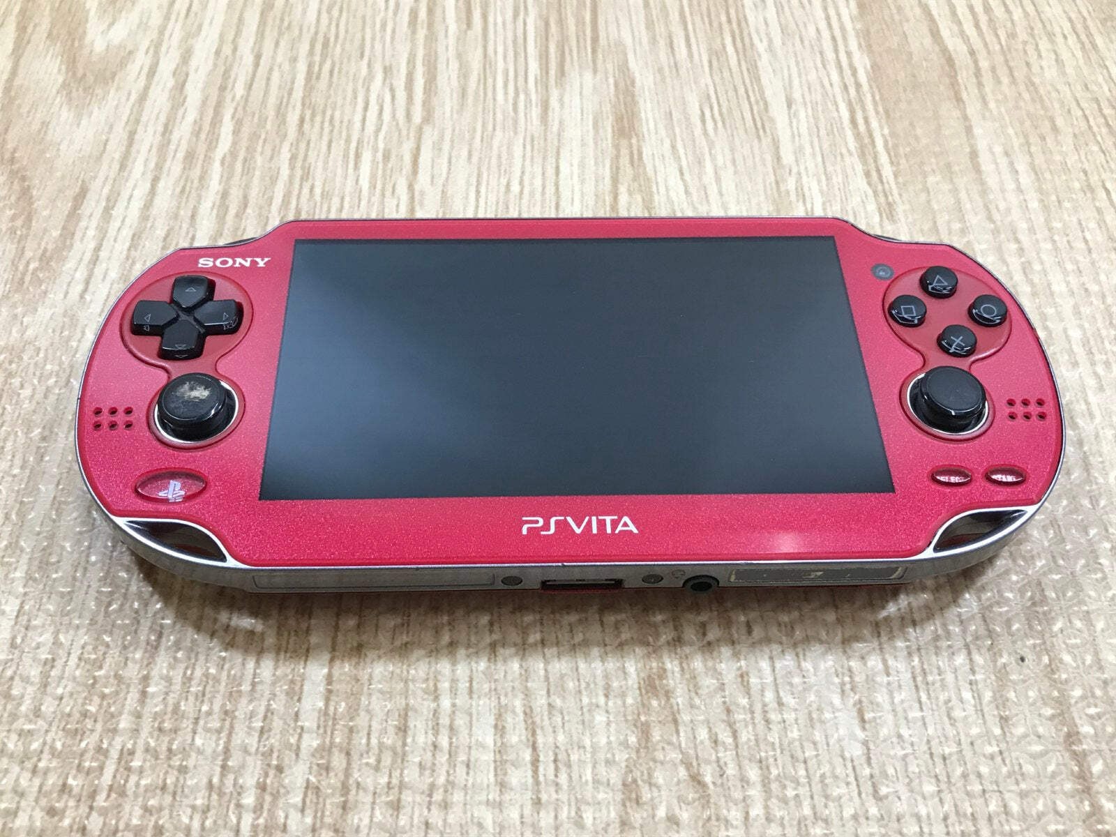 PS Vita PCH-1000 COSMIC RED Console Japan – Tested Working GE1855