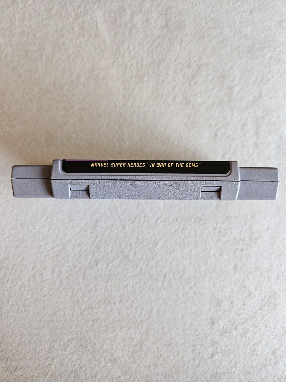MARVEL SUPER HEROES WAR OF THE GEMS SNES SUPER NINTENDO COMPLETE IN BOX W INSERT