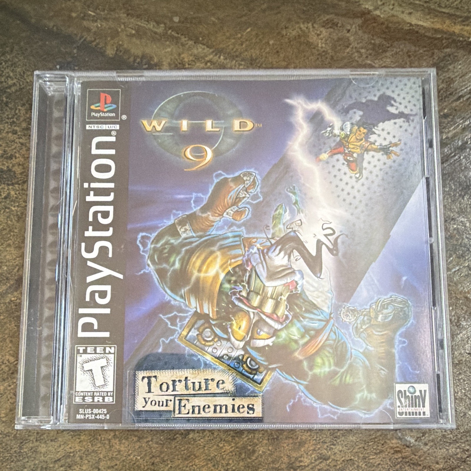 Wild 9 PS1 Manual Included CIB