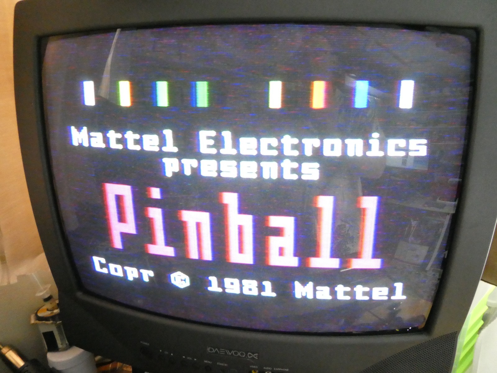Pinball (Intellivision, 1982) with manual and overlays Tested & working
