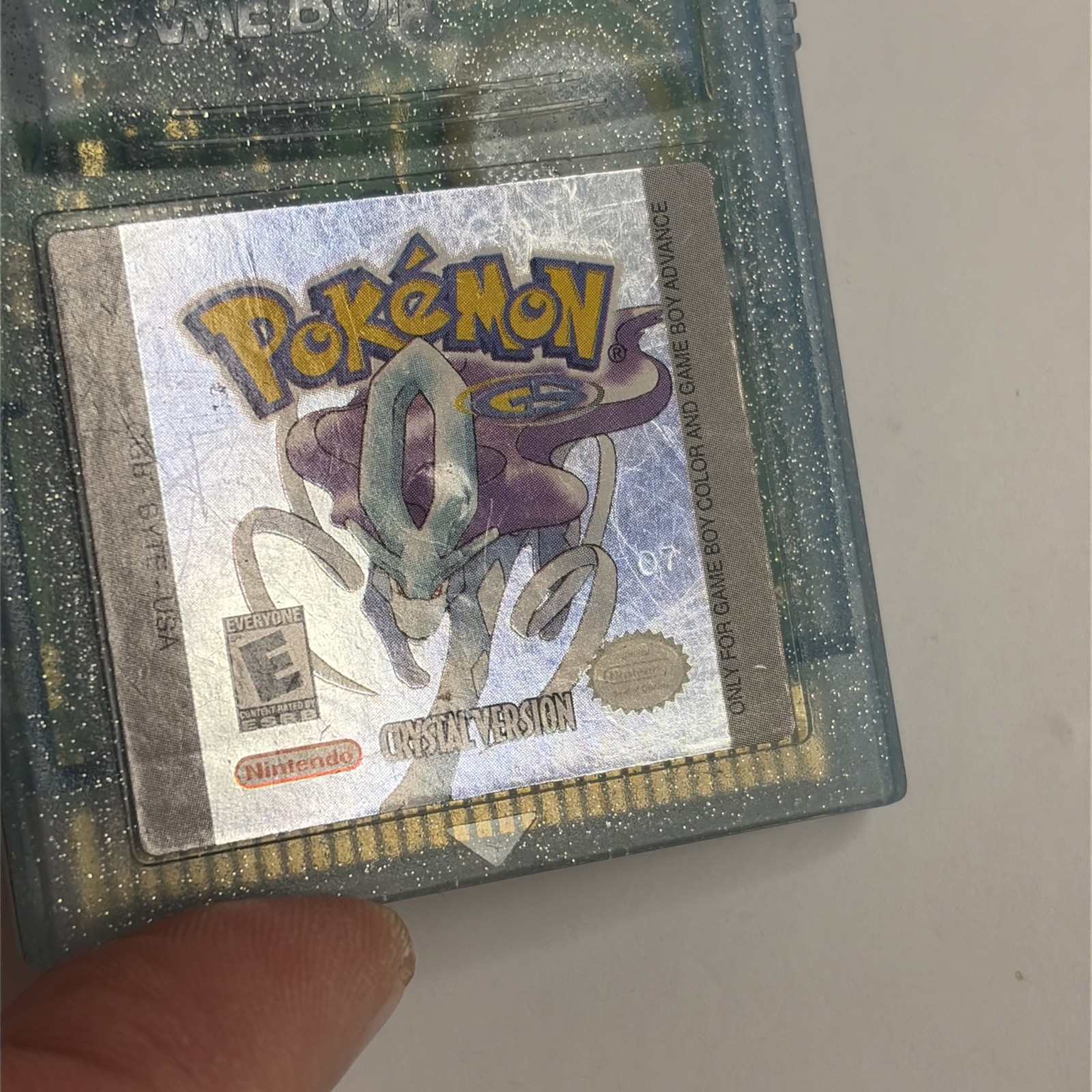 NICE Pokemon: Crystal Version GBC (Game Boy Color, 2001) *New Battery* Authentic