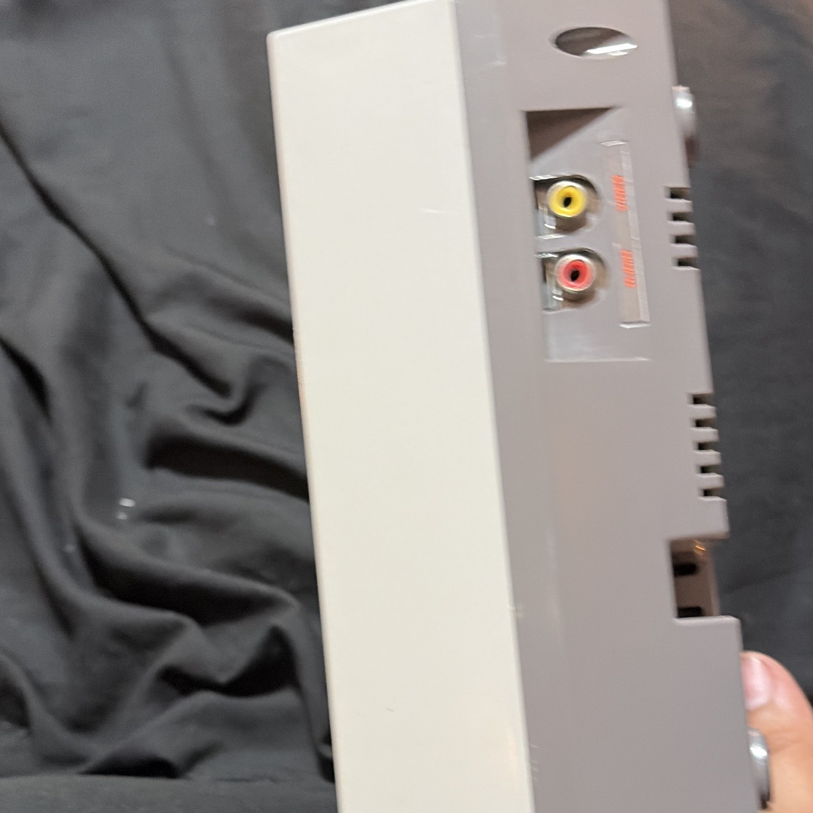 Nintendo Entertainment System NES Home Console Gray Composite RCA