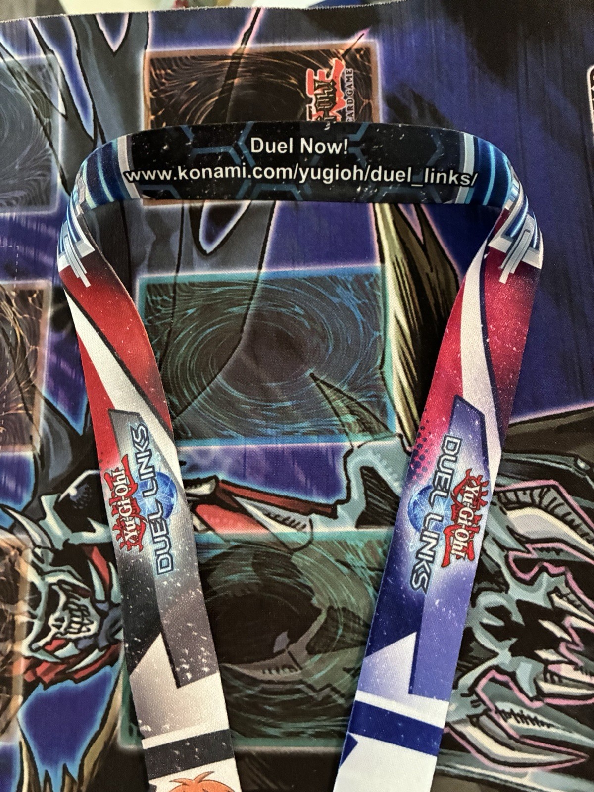 Konami Yu-Gi-Oh! Duel Links Printed Lanyard – Yugi Muto & Jaden Yuki