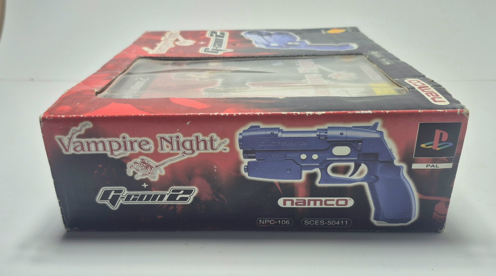 ​Vampire Night G-Con 2 Lightgun Bundle PS2 PAL Brand New In Box Namco Sony VGC