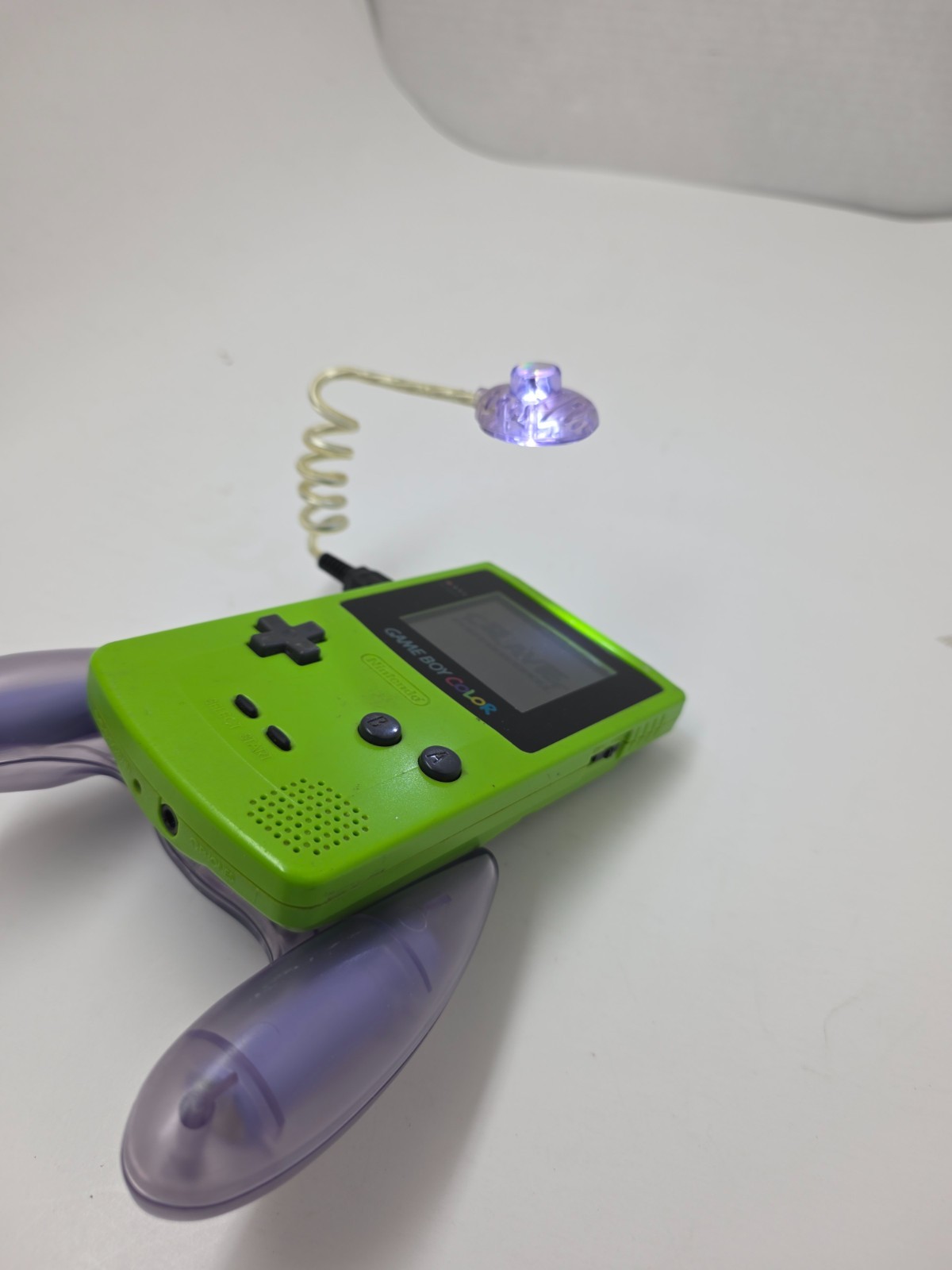 NEW Super Bright LED Snake Worm Light for GameBoy Color No Batteries Required