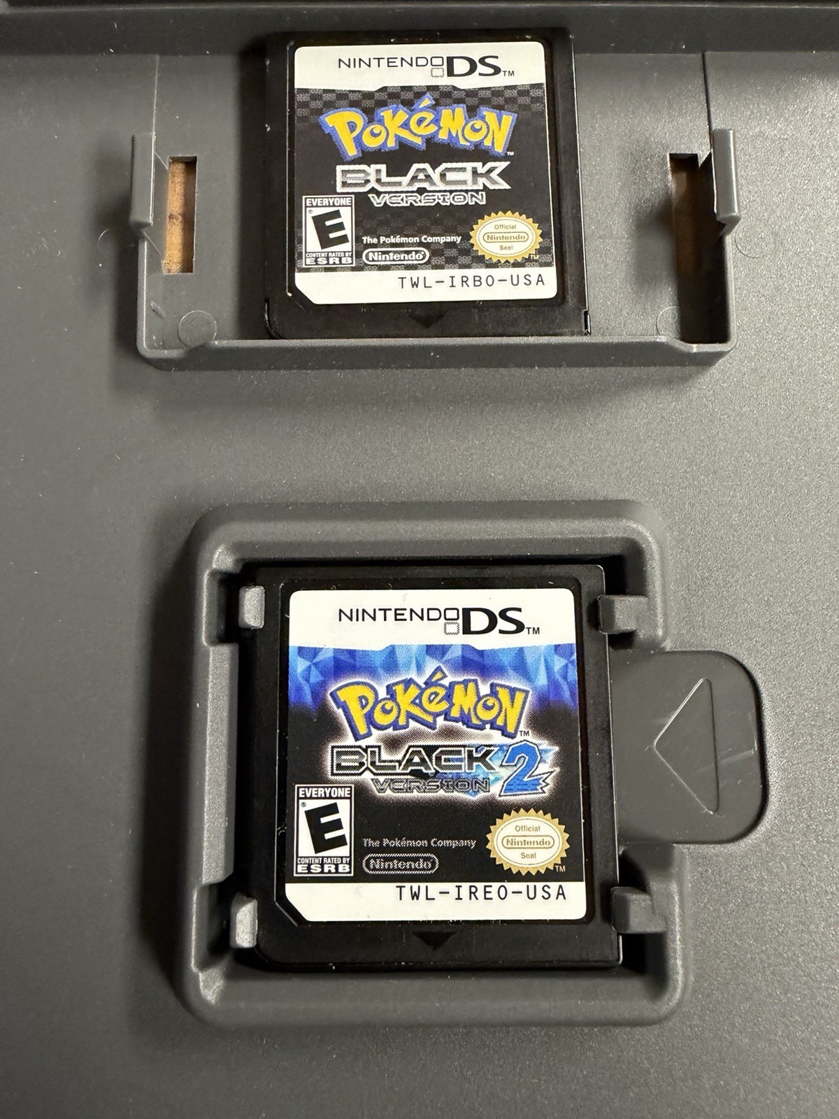 Pokémon Pokemon Black Version & 2 (Nintendo DS, 2012) Authentic Cart Only Tested